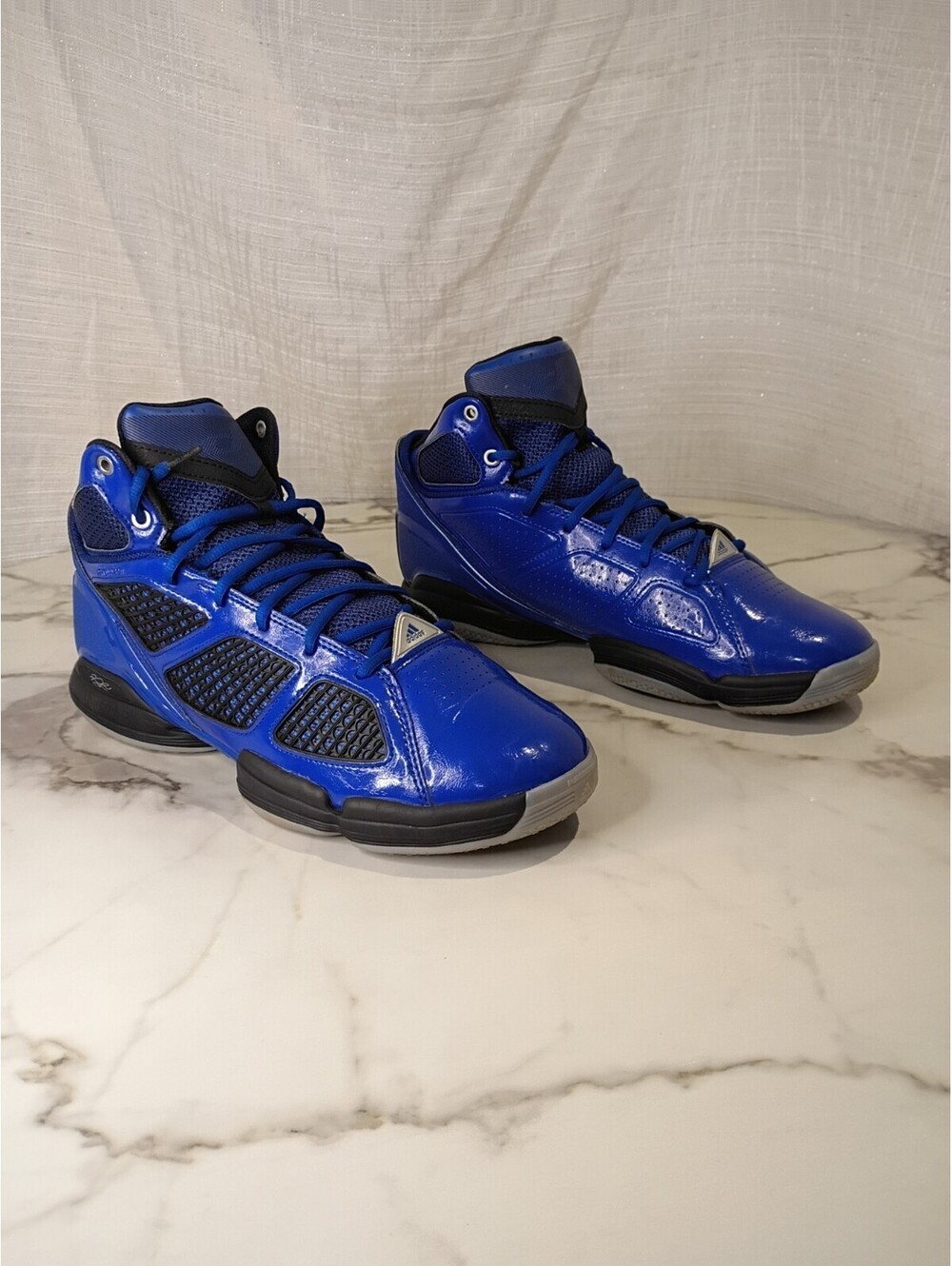 Size 12 - Adidas Adizero Rose 1.5 Restomod Royal Blue* Used Shoes*
